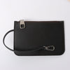 Louis Vuitton Hina Monogram Mahina Leather Shoulder Bag in Black M54350 Secondhand