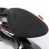 Secondhand Louis Vuitton 16 years Patent Leather Heels in Black x Beige NL0186, Size EU 40