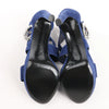 Louis Vuitton 19-year Suede Heels in Navy Blue, Size 38 EU Secondhand