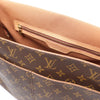 Secondhand Louis Vuitton Abbesses Monogram Canvas Messenger Crossbody Bag in Brown M45257