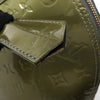 Louis Vuitton Alma GM Vernis Leather Handbag in Green M91558 Secondhand