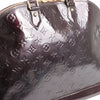 Louis Vuitton Alma GM Vernis Leather Handbag in Burgundy M93595 Secondhand