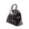 Louis Vuitton Alma GM Vernis Leather Handbag in Burgundy M93595 Secondhand