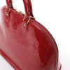 Louis Vuitton Alma GM Vernis Leather Handbag in Red M93596 Secondhand