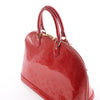 Louis Vuitton Alma GM Vernis Leather Handbag in Red M93596 Secondhand