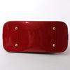 Louis Vuitton Alma GM Vernis Leather Handbag in Red M93596 Secondhand