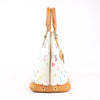 Louis Vuitton Multicolor Monogram Alma Handbag in White M92647 Secondhand