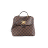 Louis Vuitton Bergamo PM Damier Ebene 2Way Handbag in Brown N41167 Secondhand