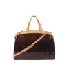 Louis Vuitton Blair MM Vernis 2Way Handbag in Amarante M91690 Secondhand