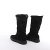 Louis Vuitton Breezy line 19-year Monogram Suede x Sheepskin Boots in Black CL0169, Size 38 EU Secondhand