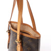 Louis Vuitton Bucket PM Monogram Canvas Shoulder Bag in Brown M42238 Secondhand