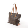 Louis Vuitton Cabas Mezzo Monogram Shoulder Bag in Brown M51151 Secondhand