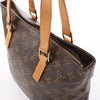 Louis Vuitton Cabas Piano Monogram Canvas Shoulder Bag in Brown M51148 Secondhand