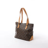 Louis Vuitton Cabas Piano Monogram Canvas Shoulder Bag in Brown M51148 Secondhand