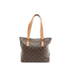 Louis Vuitton Cabas Piano Monogram Canvas Shoulder Bag in Brown M51148 Secondhand