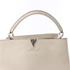 Secondhand Louis Vuitton Capucines GM Taurillon Leather Handbag in Beige