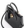 Louis Vuitton City Steamer PM Taurillon 2Way Handbag in Black M53028 Secondhand