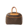 Louis Vuitton Deauville Monogram Canvas Handbag in Brown M47270 Secondhand