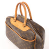 Louis Vuitton Deauville Monogram Canvas Handbag in Brown M47270 Secondhand