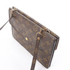 Louis Vuitton Double Lava Monogram Canvas Crossbody Bag in Brown M51815 Secondhand