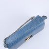 Louis Vuitton Epi Leather Twist Shoulder Bag GM in Denim Blue Secondhand