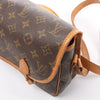 Louis Vuitton Gibecière MM Monogram Canvas Crossbody Bag in Brown M42247 Secondhand