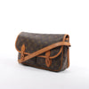 Louis Vuitton Gibecière MM Monogram Canvas Crossbody Bag in Brown M42247 Secondhand