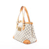 Secondhand Louis Vuitton Hampstead PM Damier Azur Handbag in Beige N51207