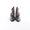 Louis Vuitton Jumble Line 19-year Monogram PVC & Leather Ankle Boots in Black × Brown MA0169, Size 39.5 EU Secondhand