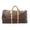 Secondhand Louis Vuitton Keepall 55 Monogram Canvas Travel Bag in Brown M41424