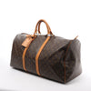 Louis Vuitton Keepall 55 Monogram Canvas Travel Bag in Brown M41424 Secondhand