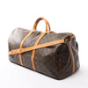 Secondhand Louis Vuitton Keepall Bandoulière 55 Monogram Canvas Travel Bag in Brown M41414