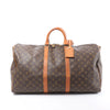 Louis Vuitton Keepall Bandoulière 55 Monogram Canvas Travel Bag in Brown M41414 Secondhand