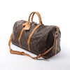 Louis Vuitton Keepall Bandoulière 50 Monogram Canvas Travel Bag in Brown M41416 Secondhand