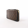 Louis Vuitton Macassar Daily Organizer Monogram Wallet Brown x Black M60679 Secondhand