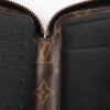 Louis Vuitton Macassar Daily Organizer Monogram Wallet Brown x Black M60679 Secondhand