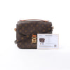 Secondhand Louis Vuitton Metis MM Pochette Monogram Canvas Crossbody Bag in Brown M44875