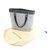 Secondhand Louis Vuitton Mini Lucille GM Monogram Linen in Gray x Navy Blue M92609