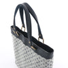 Secondhand Louis Vuitton Mini Lucille GM Monogram Linen in Gray x Navy Blue M92609