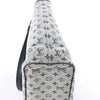 Secondhand Louis Vuitton Mini Lucille GM Monogram Linen in Gray x Navy Blue M92609