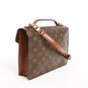 Louis Vuitton Monceau Monogram Canvas Handbag in Brown M51187 Secondhand