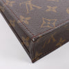 Louis Vuitton Monogram Petit Sac Plat 2Way Handbag M69442 Secondhand