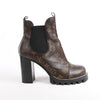 Louis Vuitton Monogram Star Trail Chelsea Ankle Boots, Size 40 EU Secondhand