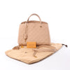 Secondhand Louis Vuitton Montaigne MM Monogram Empreinte 2Way Handbag in Beige M41152