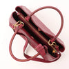 Louis Vuitton Montaigne MM Monogram Empreinte 2Way Handbag in Burgundy M43258 Secondhand