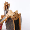Louis Vuitton Musette Monogtam Perfo Soulder Bag in Brown x Pink M95172 Secondhand