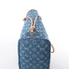 Secondhand Louis Vuitton Neverfull MM Monogram Denim Shoulder Bag in Blue M13192