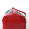 Louis Vuitton Noe Epi Leather Shoulder Bag in Black x Castilian Red M44017 Secondhand