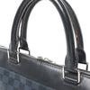 Louis Vuitton Oliver Damier Cobalt Handbag in Black x Navy Blue N51199 Secondhand