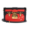 Louis Vuitton Petite Mull Epi Leather Shoulder Bag in Red x Black M54651 Secondhand